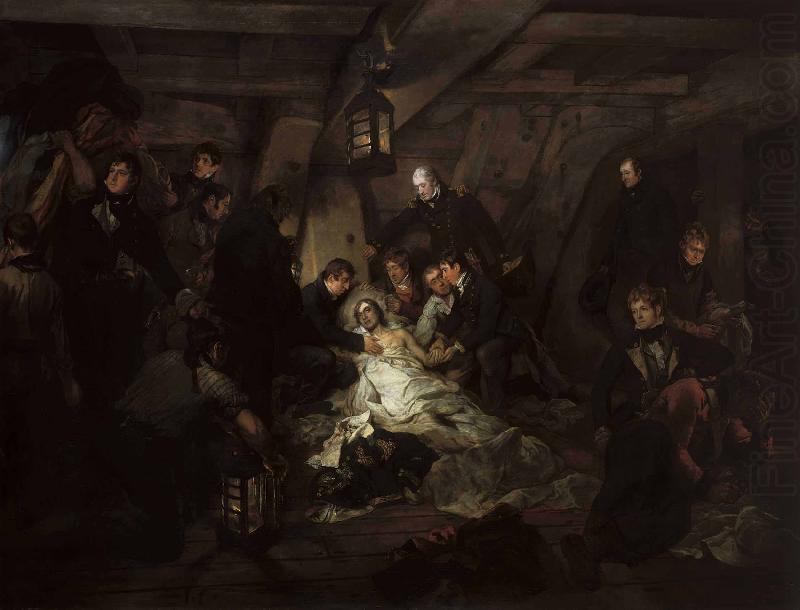 Arthur William Devis Death of Nelson china oil painting image